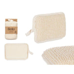 Body Svamp Berilo Hvid Beige 11 x 16,5 x 2 cm (12 enheder) produktemballage