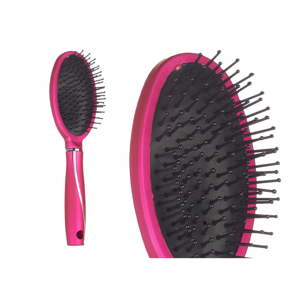 Børste Berilo Fuchsia silikoneplast (12 enheder) produktemballage