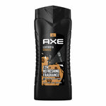 Shower Gel Axe LÆDER & COOKIES 400 ml til mænd hudplejeemballage