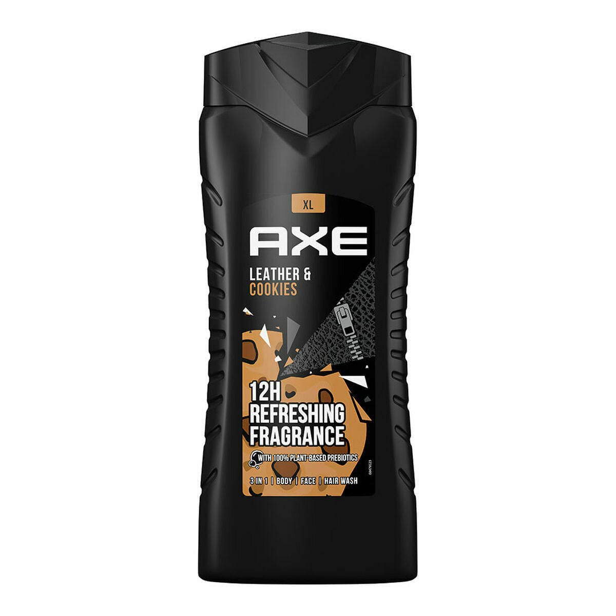 Shower Gel Axe LÆDER & COOKIES 400 ml til mænd hudplejeemballage