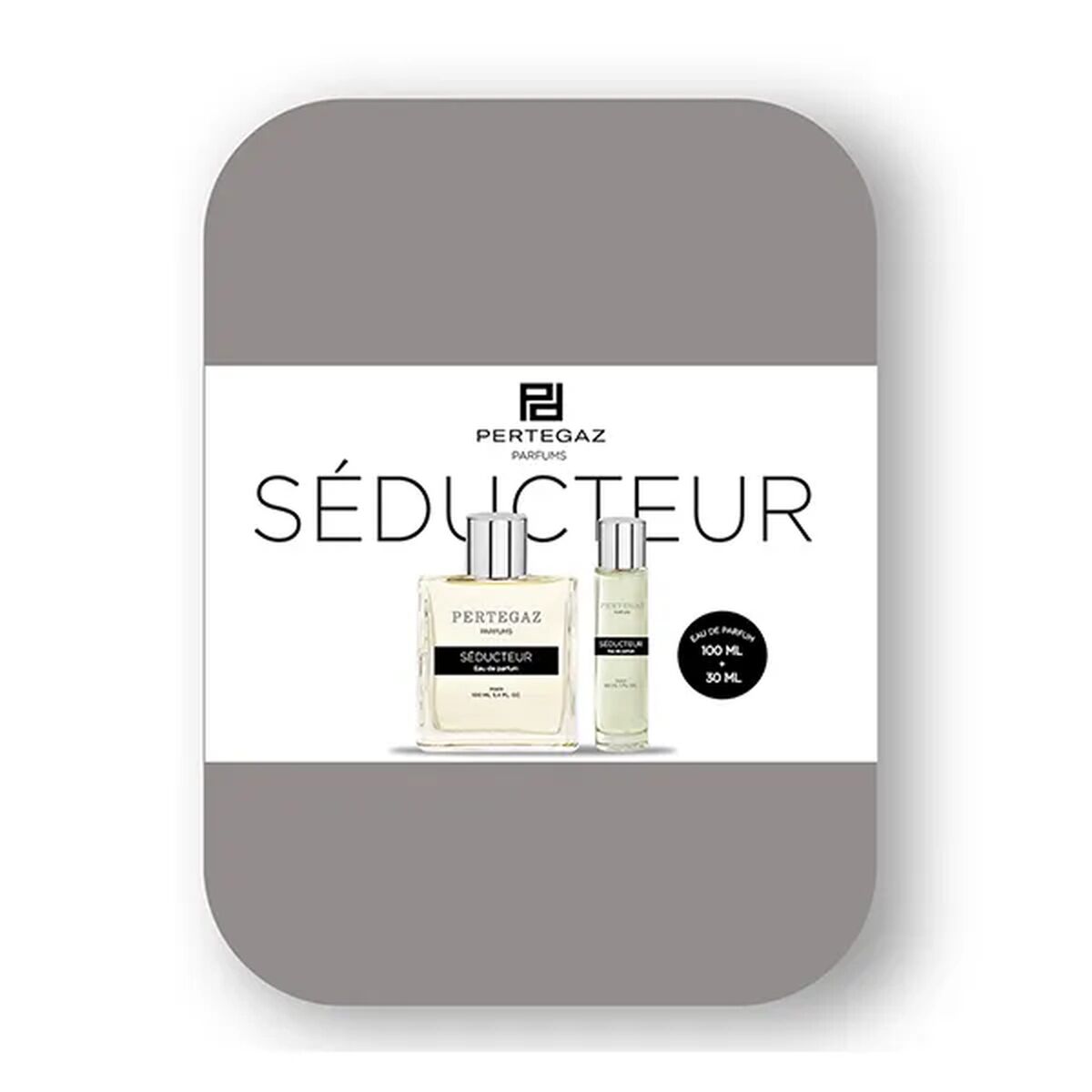 Herreparfumesæt Pertegaz EDT Seducteur for Men flaske