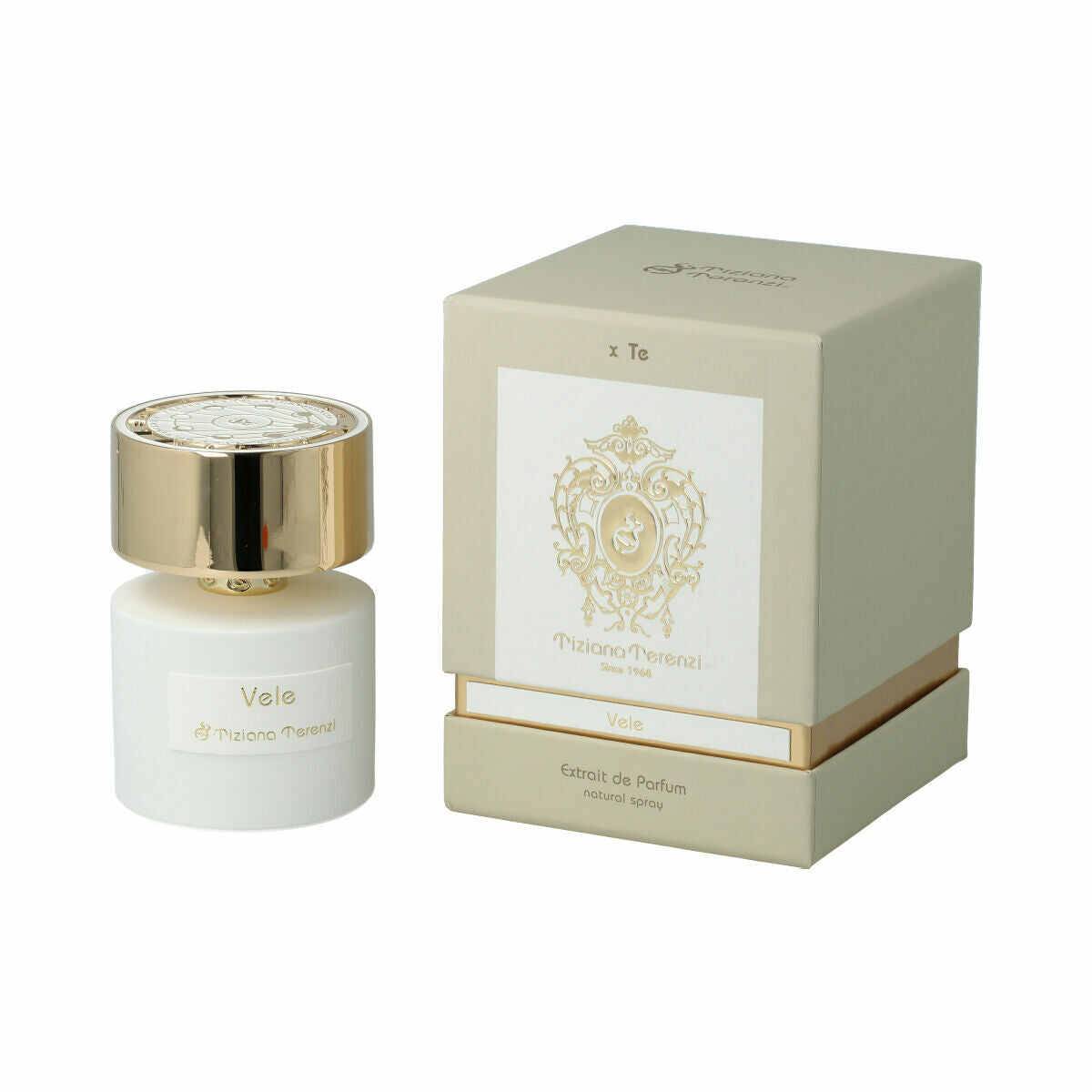 Unisex parfume Tiziana Terenzi VELE til kvinder produktemballage