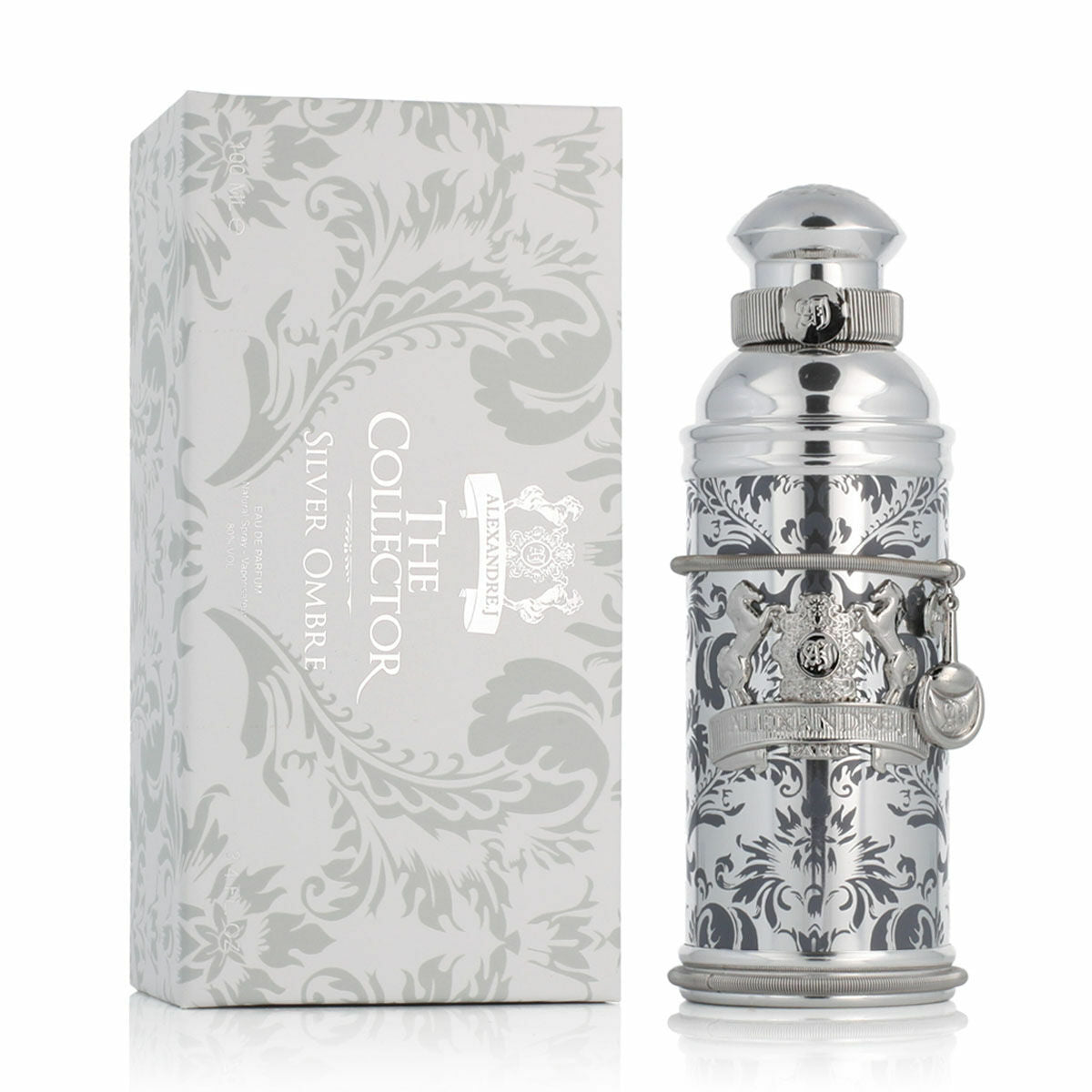 Unisex parfume Alexandre J SILVER OMBRE 100 ml til Dame-produktemballage