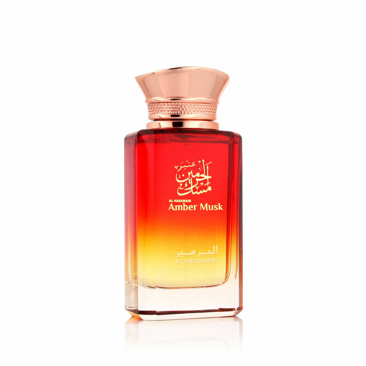 Unisex parfume Al Haramain AMBER MUSK til kvinder produktemballage