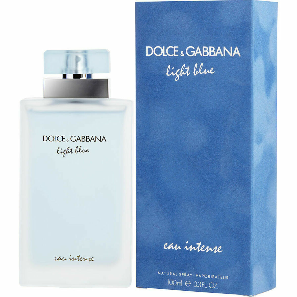 Dameparfume D&G Lyseblå Eau Intense EDP 100 ml til Dameflaske