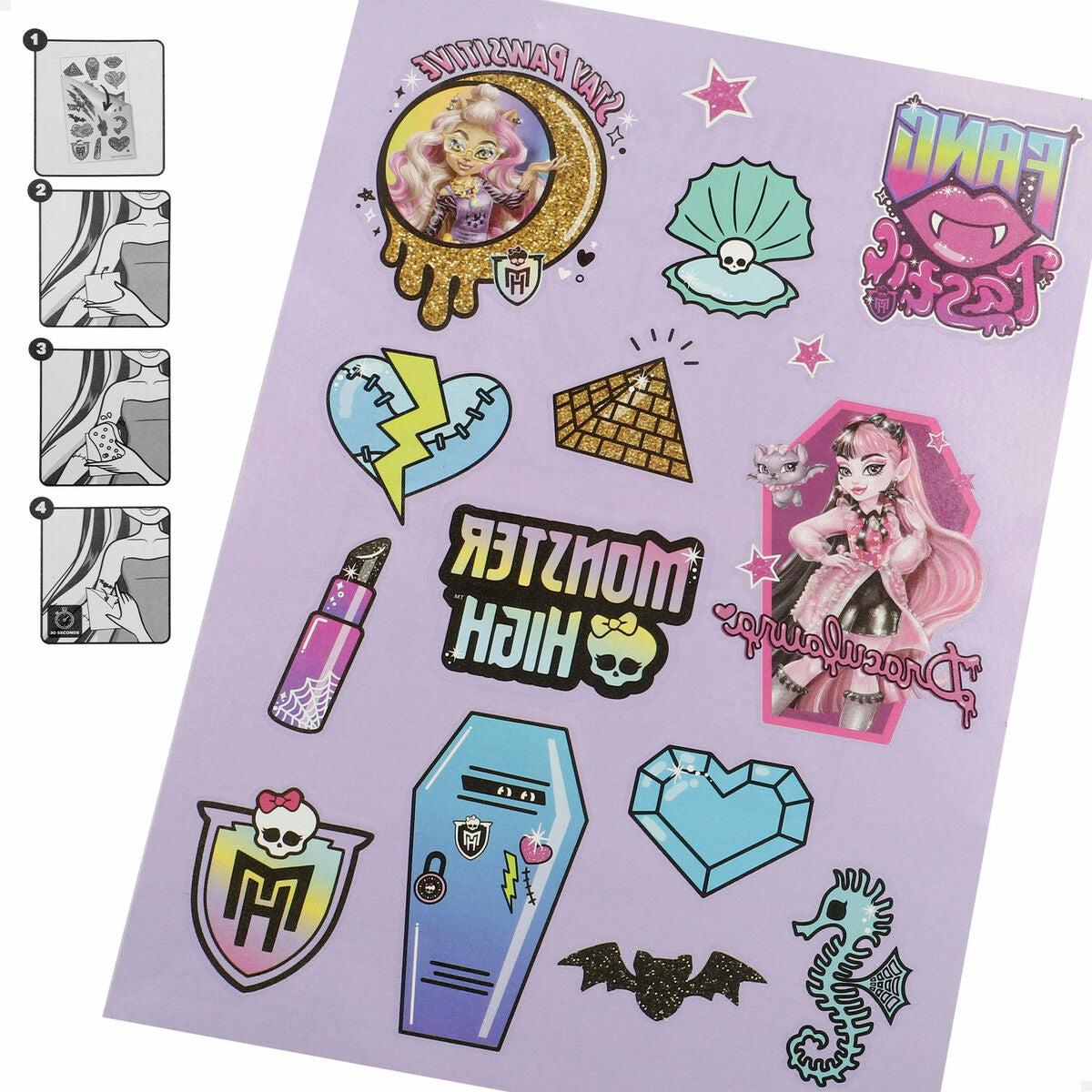 Beauty Kit Monster High (6 enheder) produktemballage