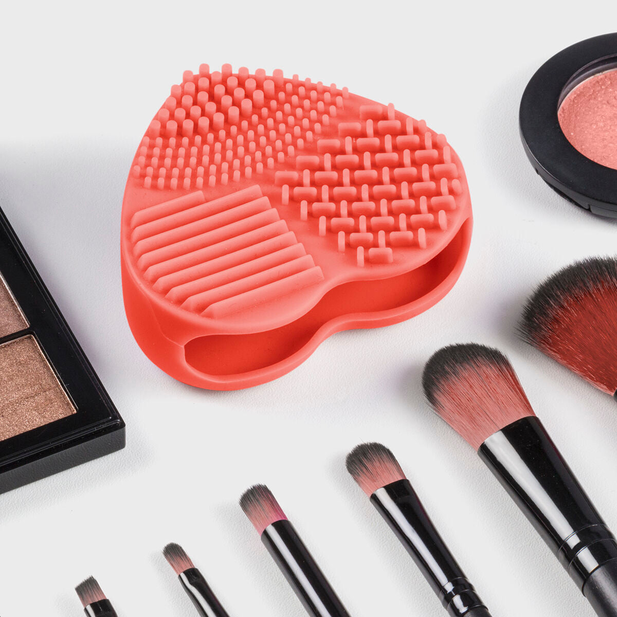 Make-up Brush Cleaner Heart InnovaGoods produktemballage