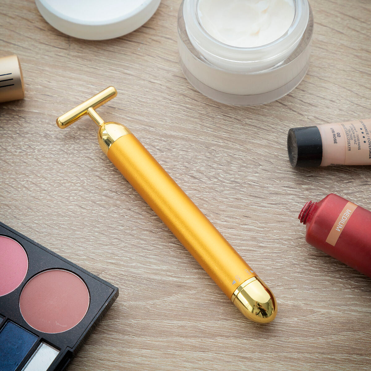 Højfrekvent foryngende ansigtsmassager T-Vibe InnovaGoods produktemballage