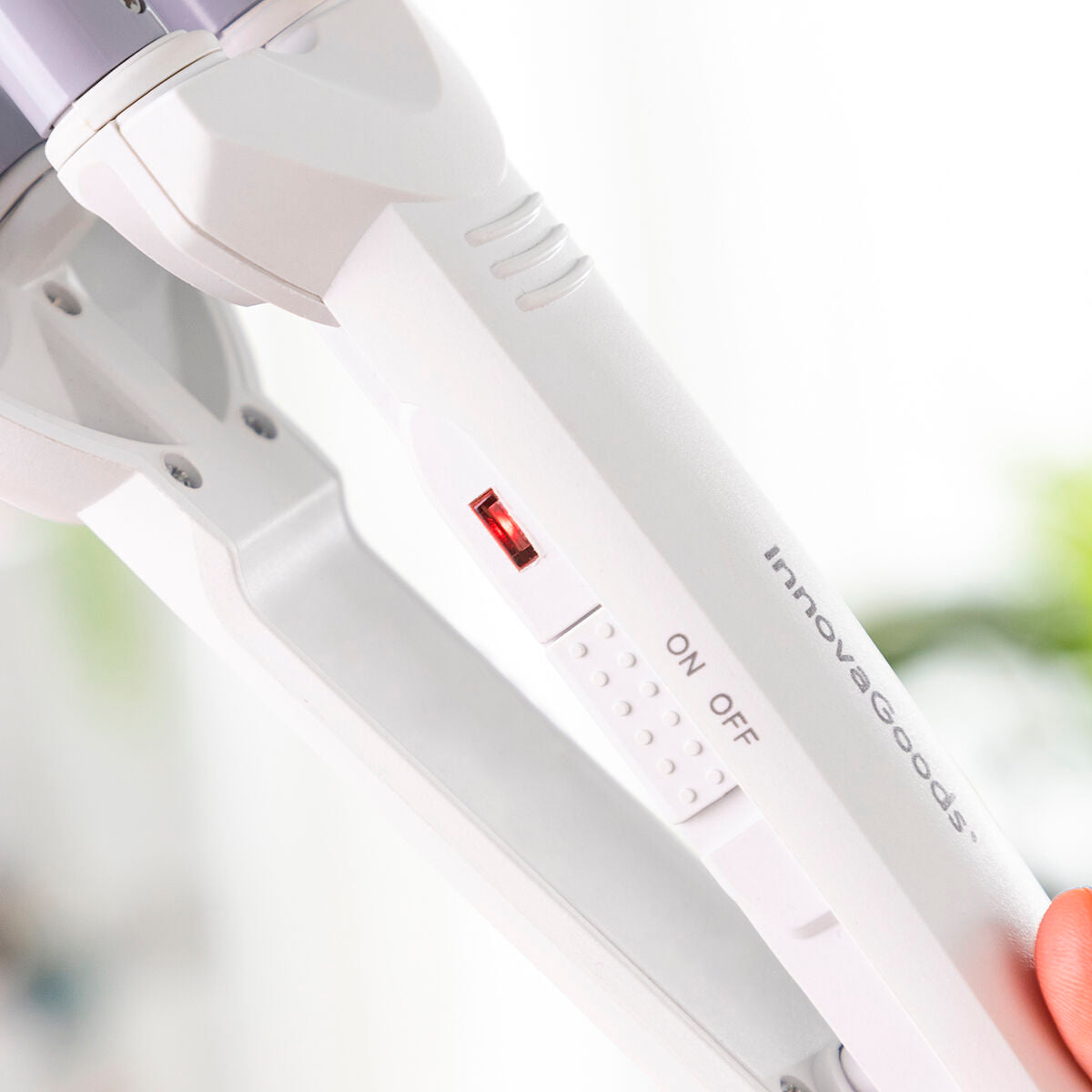 Keramisk hårjern til at skabe bølger Wavio InnovaGoods 55 W produktemballage