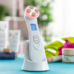 Ansigtsmassageapparat med radiofrekvens, fototerapi og elektrostimulering Wace InnovaGoods produktemballage