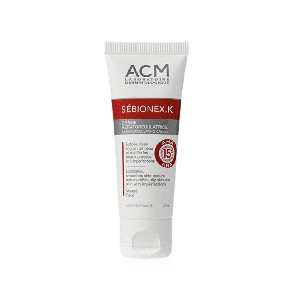 Laboratoire ACM, Sebionex K, Exfoliating, Cream, For Face, 40 ml