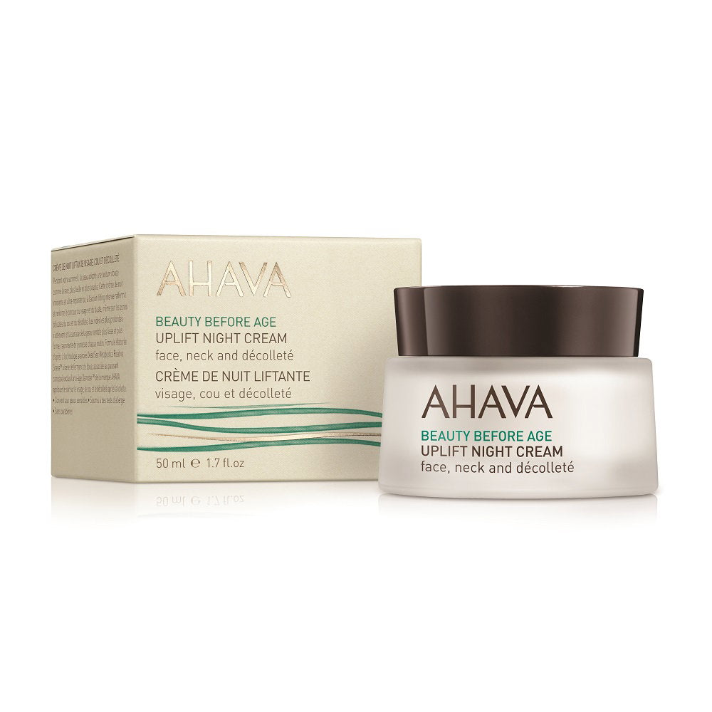 Ahava, Beauty Before Age, Vegan, Hydra-Nourishing, Night, Cream, For Face & Neck, 50 ml