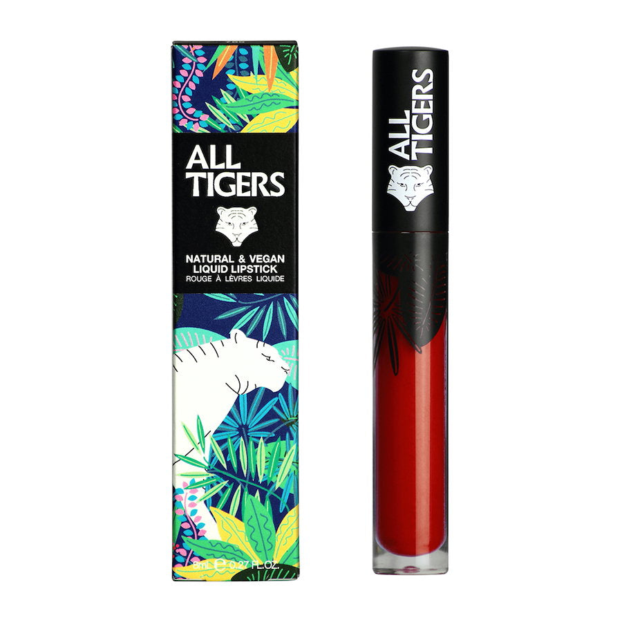 All Tigers, Natural & Vegan, Natural, Matte, Lip Gloss, 887, Live Fearless, 8 ml