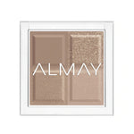Almay, Shadow Quad, Eyeshadow Palette, 130, Oyster, 4 Shades, 3.5 g