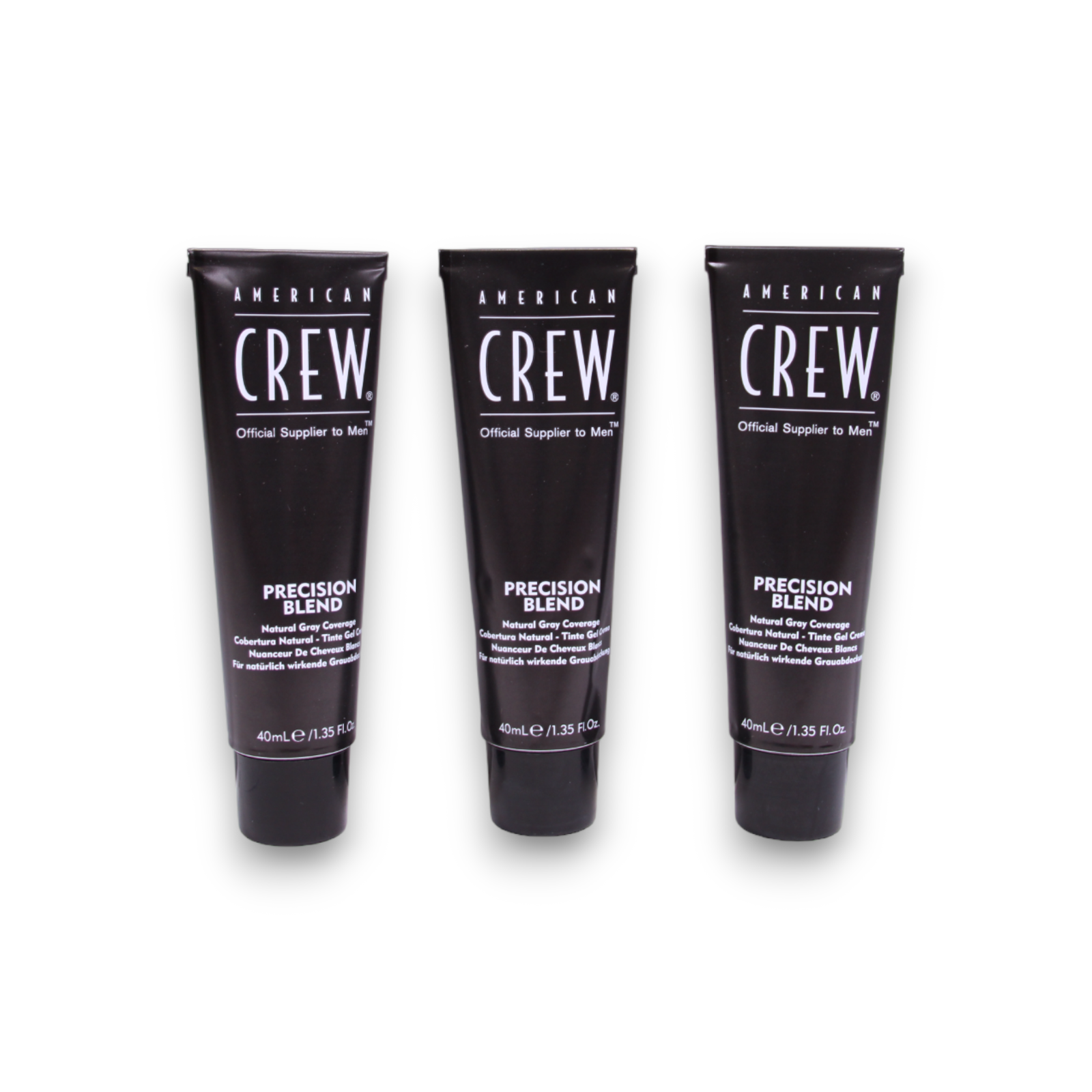 American Crew, Precision Blend, Semi-Permanent Hair Dye, 7-8 Light, 3x, 40 ml