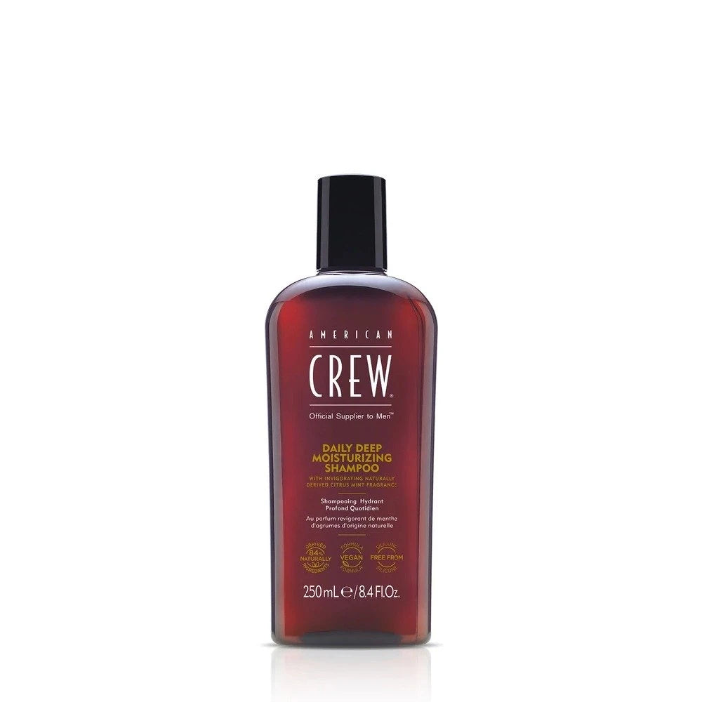 American Crew, Daily Deep Moisturizing, Vegan, Hair Shampoo, For Nourishing, 250 ml