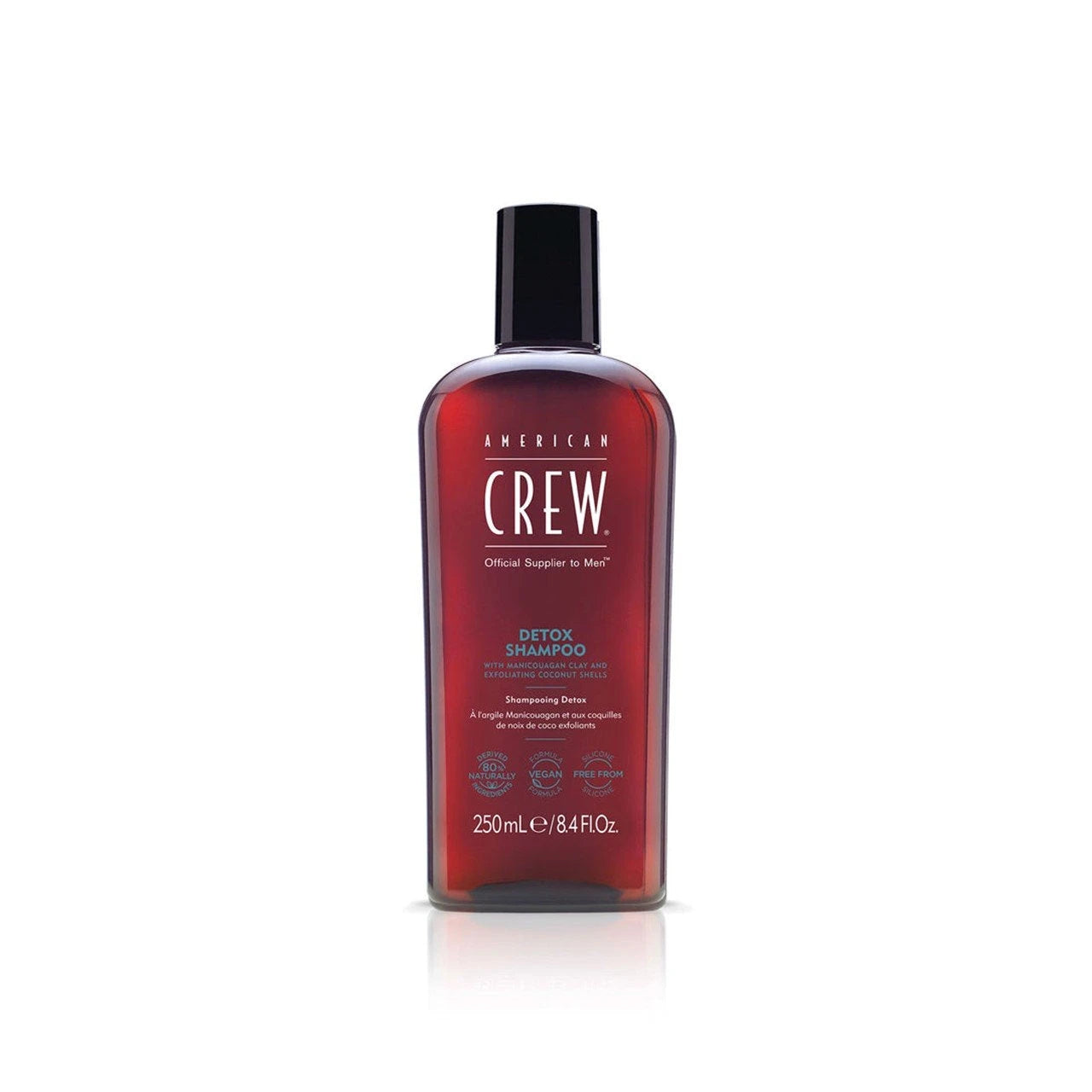 American Crew, Detox, Vegan, Hair Shampoo, For Regulation Of Excessive Sebum, 250 ml