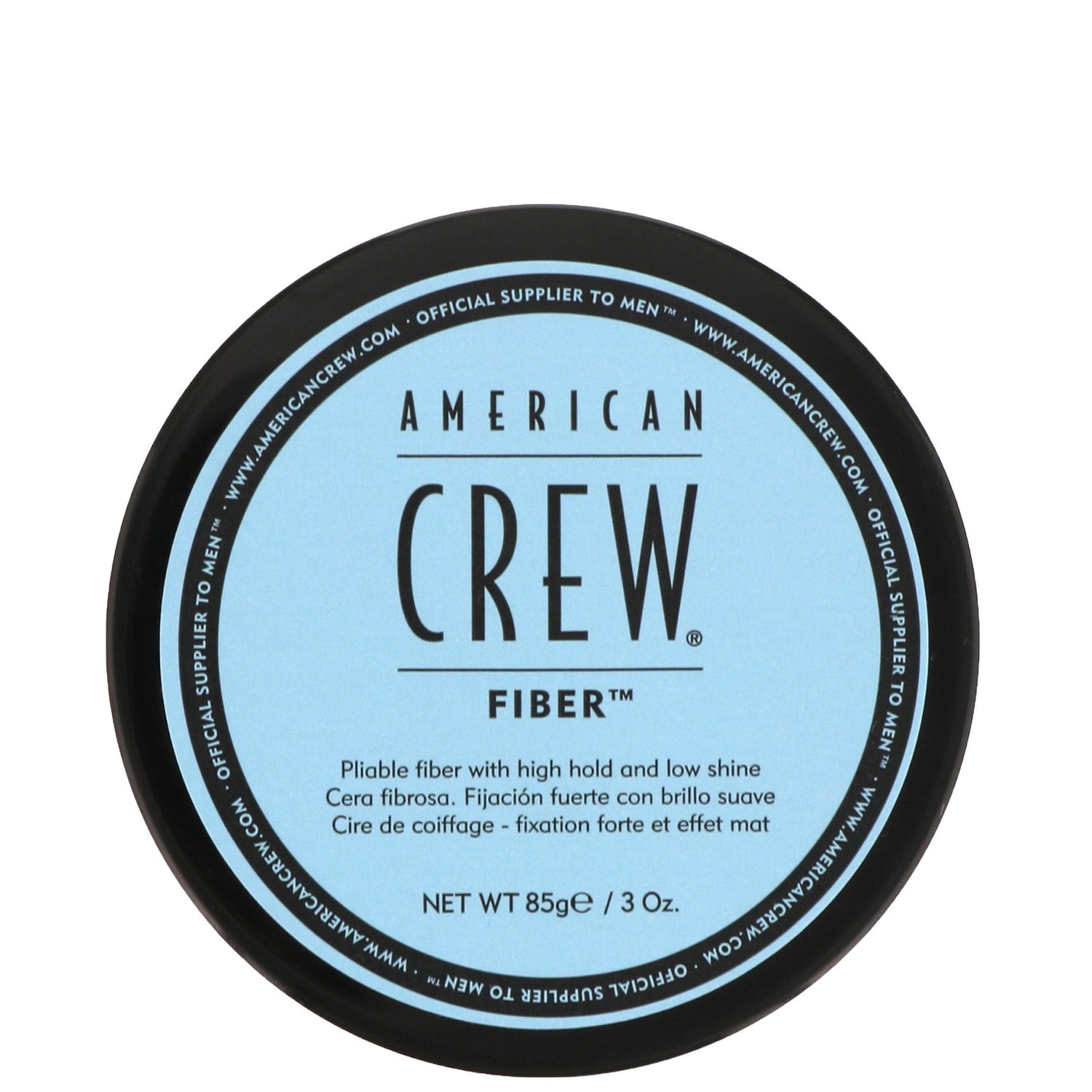 American Crew, Fiber, Alcohol-Free, Hair Styling Pomade, Shaping, Strong Hold, 85 g