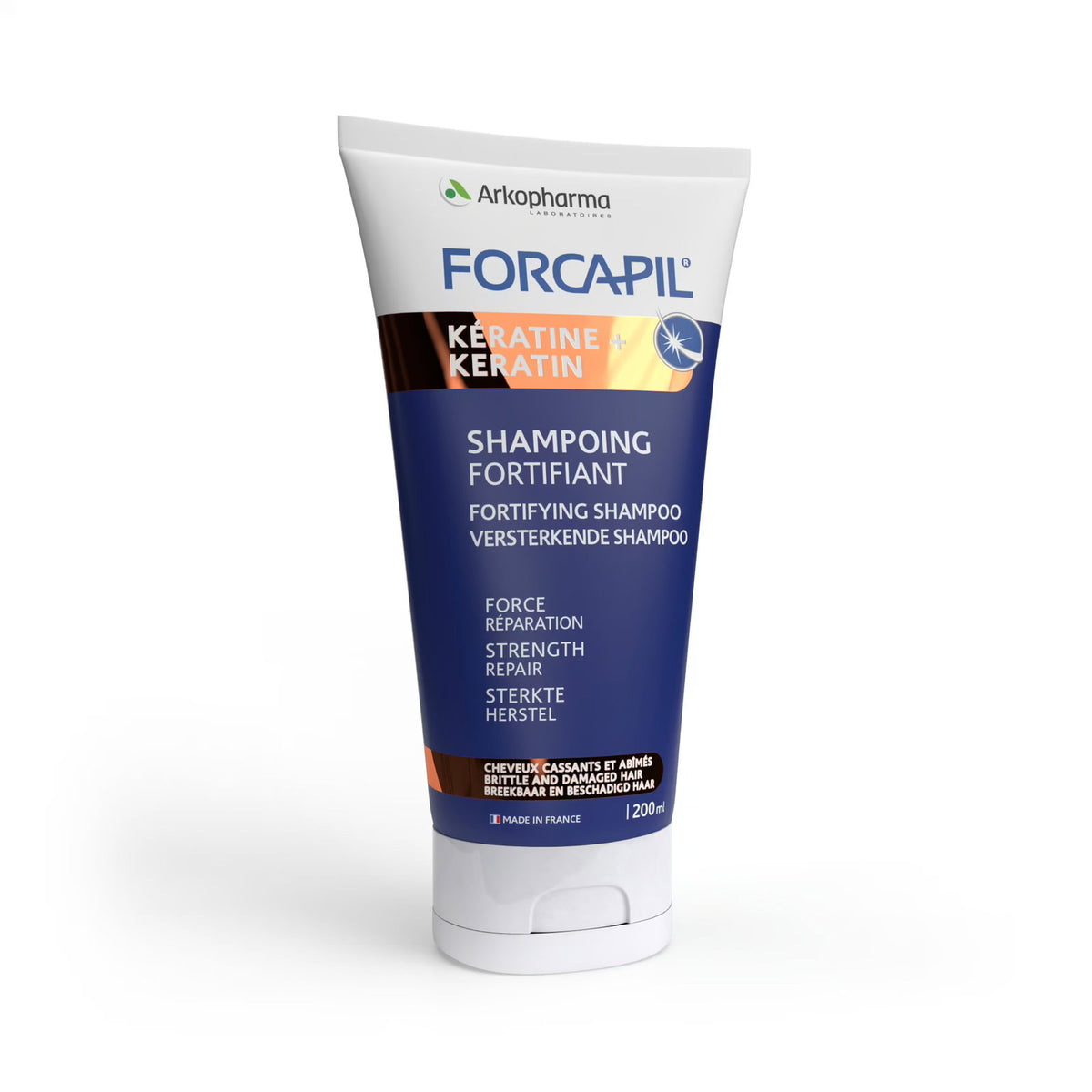 Arkopharma, Forcapil, Hair Shampoo, Fortifying, 200 ml