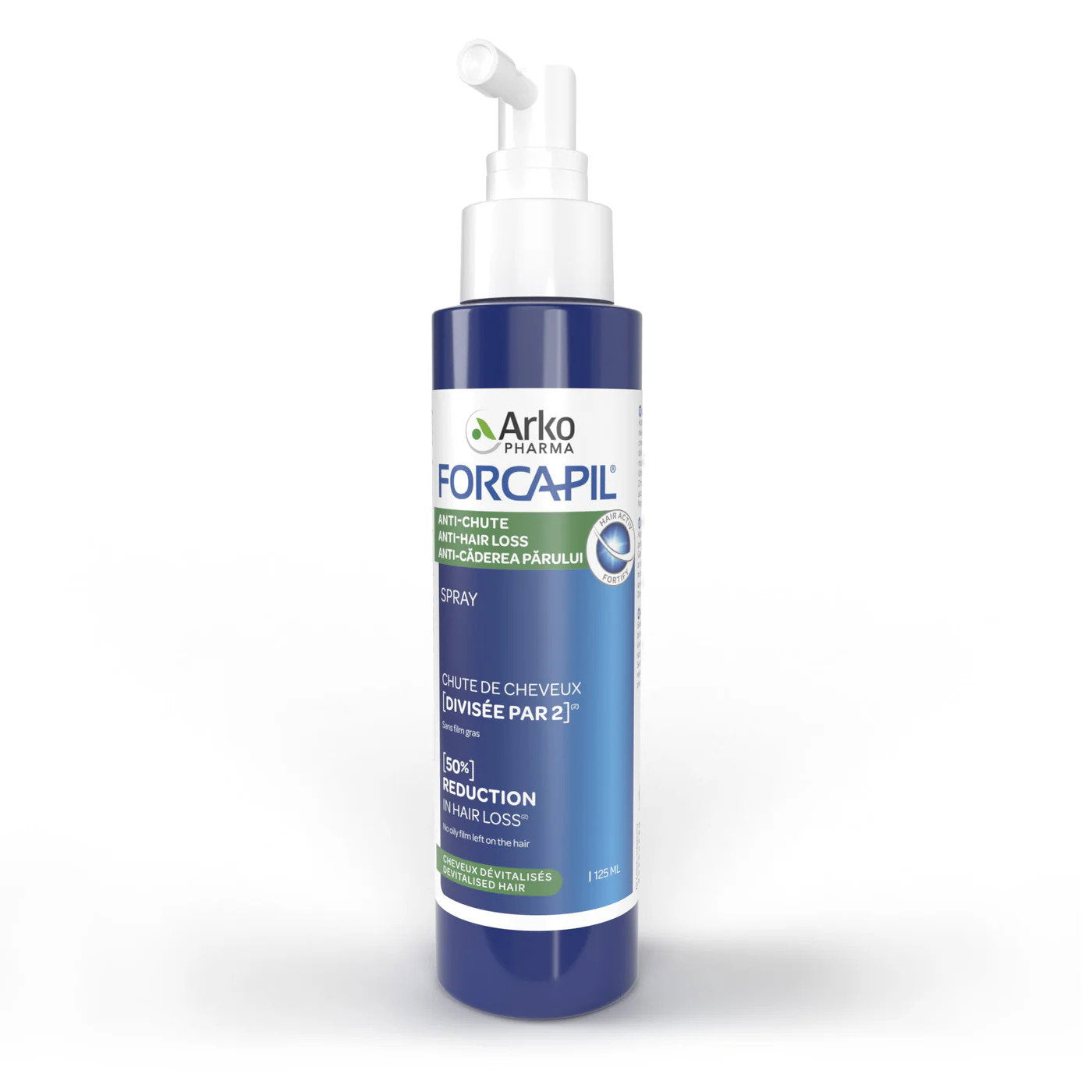 Arkopharma, Forcapil, Hair Spray Treatment, Anti-Loss Hair, 125 ml