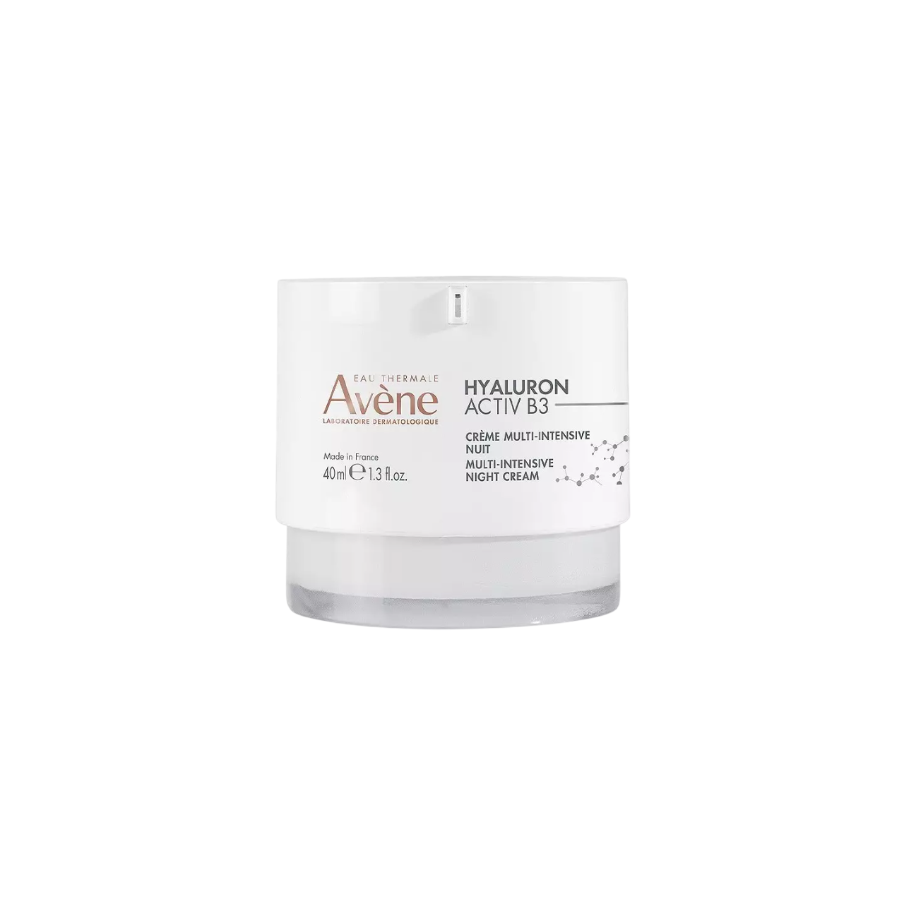 Avene, Hyaluron Activ B3, Hyaluronic Acid, Anti-Aging, Night, Cream, For Face, 40 ml