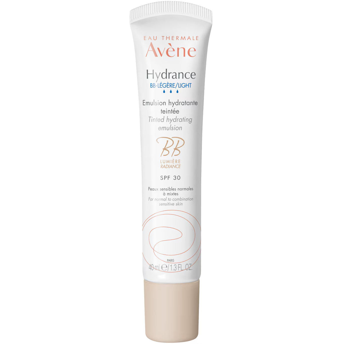 Avene, Hydrance Light, Hydrating, Tinted Moisturizer, Light, SPF 30, 40 ml