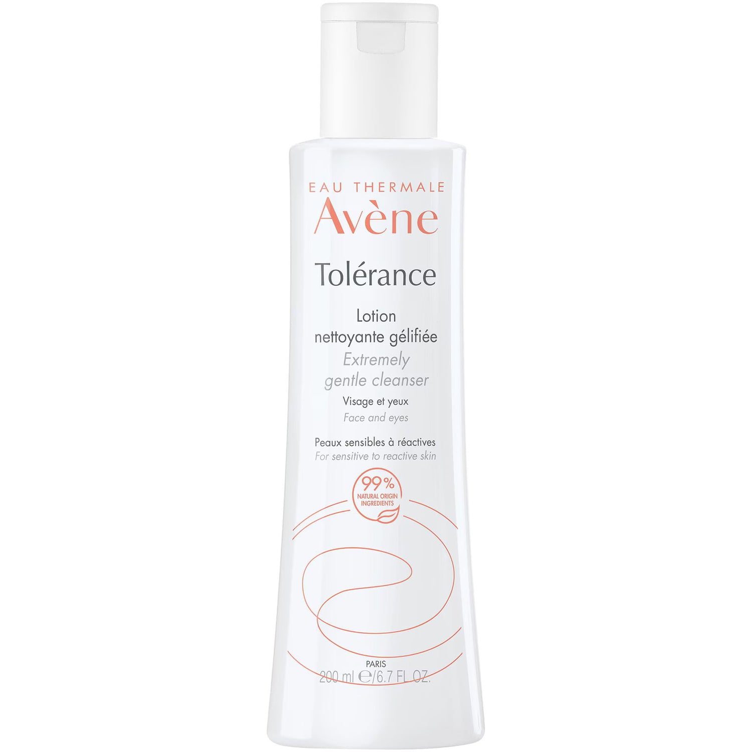 Avene, Tolerance, Gentle Cleansing, Cleansing Lotion, For Face, 200 ml