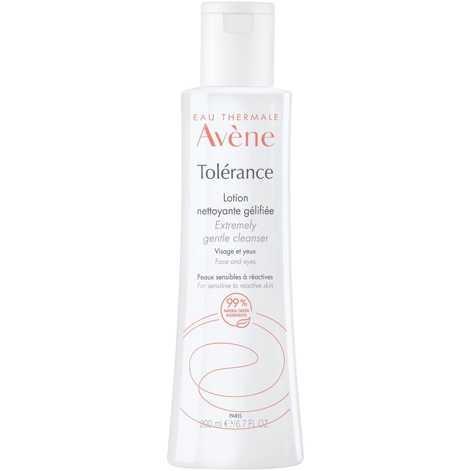 Avene, Tolerance, Gentle Cleansing, Cleansing Lotion, For Face, 200 ml