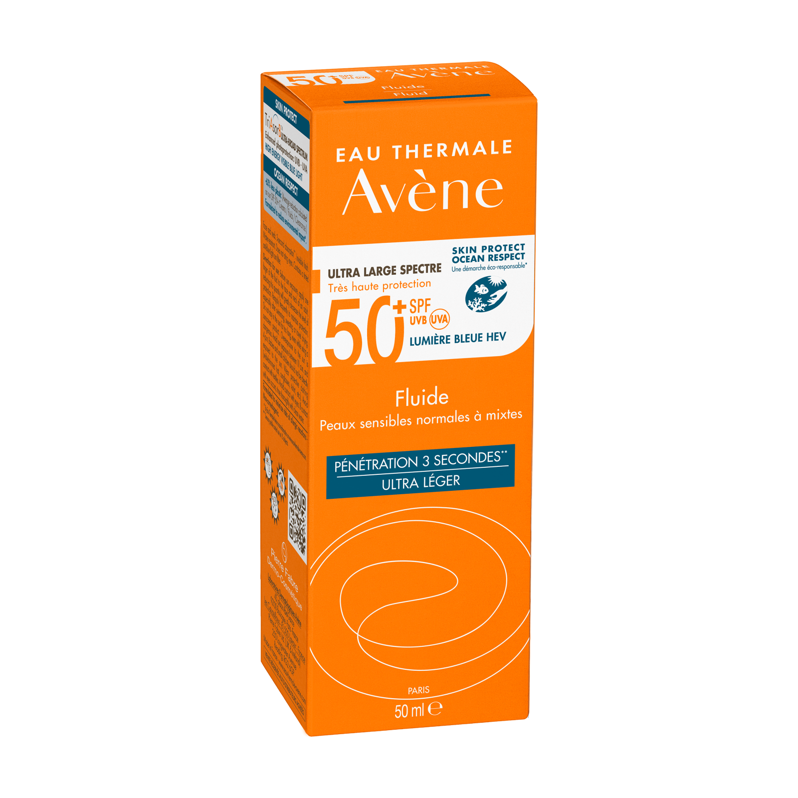 Avene, Triasorb, Photo-Protecteur, Day, Fluid, For Face, SPF 50+, 50 ml