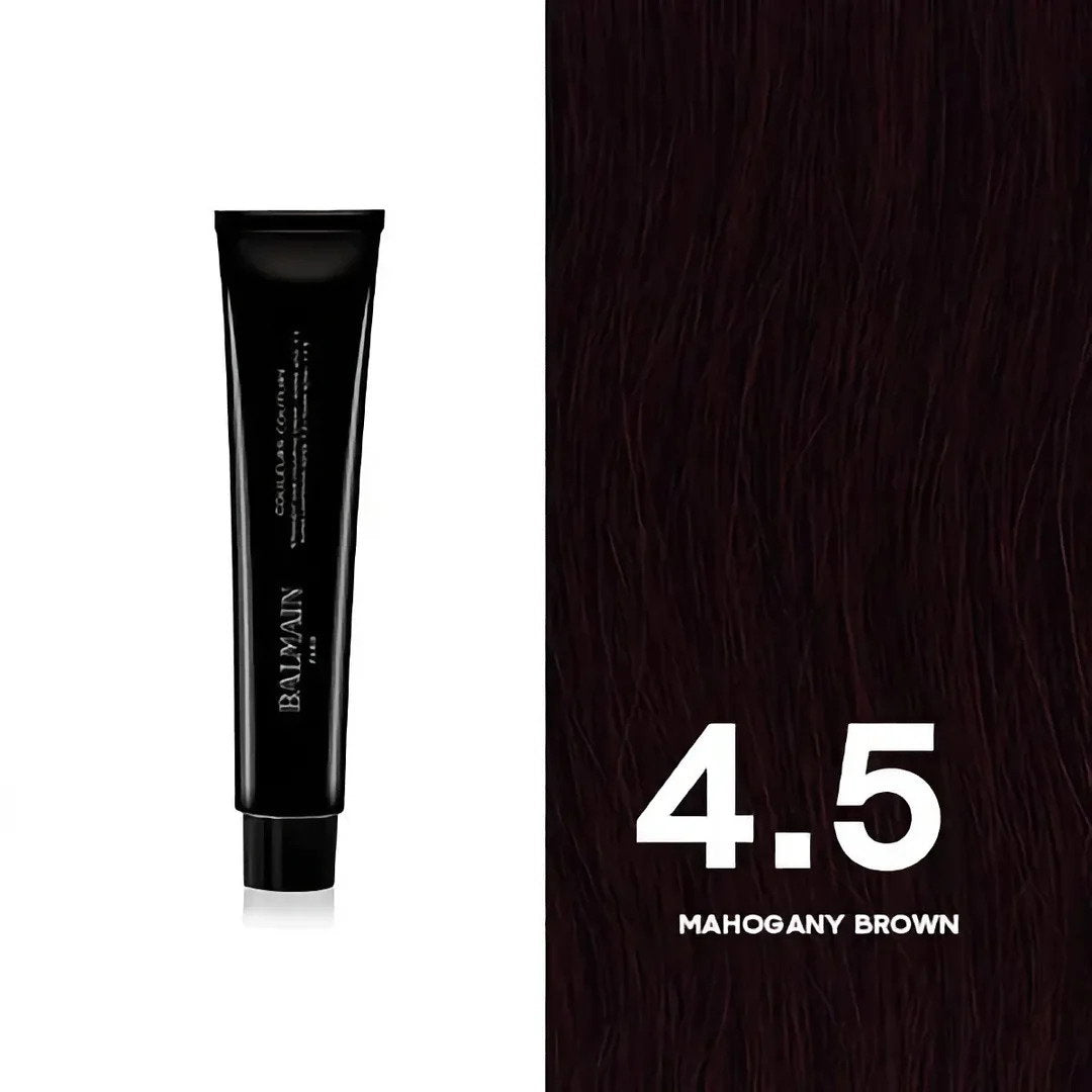 Balmain Professionnel, Couleurs Couture, Permanent Hair Dye, 4.5 Mahogany Brown, 60 ml