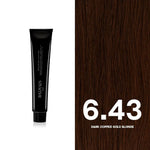 Balmain Professionnel, Couleurs Couture, Permanent Hair Dye, 6.43 Dark Copper Gold Blonde, 60 ml