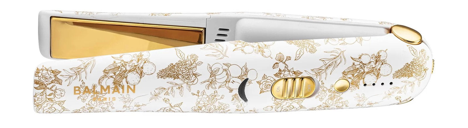 Balmain Professionnel, Limited Edition, Electric Steam Hair Straightener, White Gold