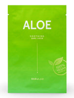 Barulab, Aloe, Soothing, Sheet Mask, For Face, 23 g