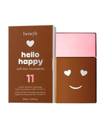 Benefit, Hello Happy Soft Blur, Matte Finish, Liquid Foundation, 11, Dark Neutral, SPF 15, 30 ml