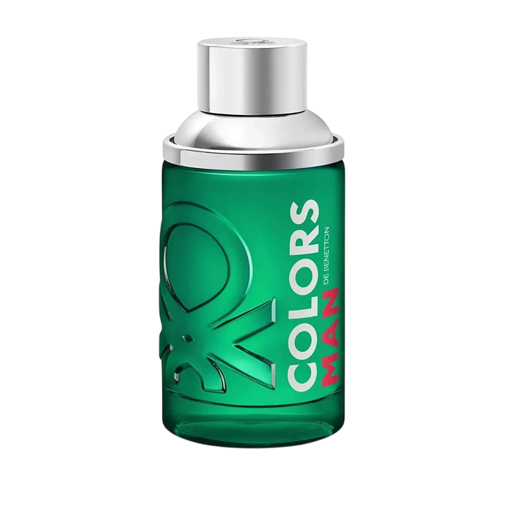 Benetton, Colors Man Green, Eau De Toilette, For Men, 100 ml