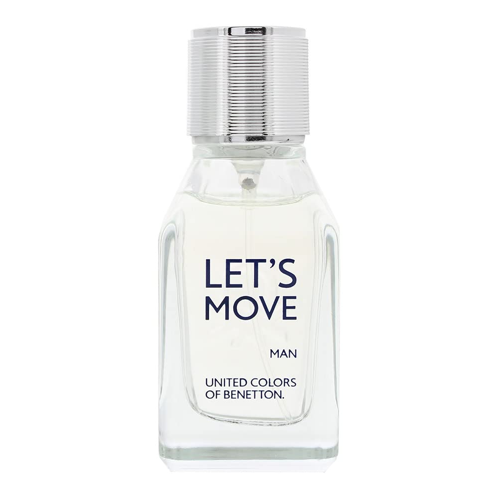 Benetton, Let's Move, Eau De Toilette, For Men, 40 ml