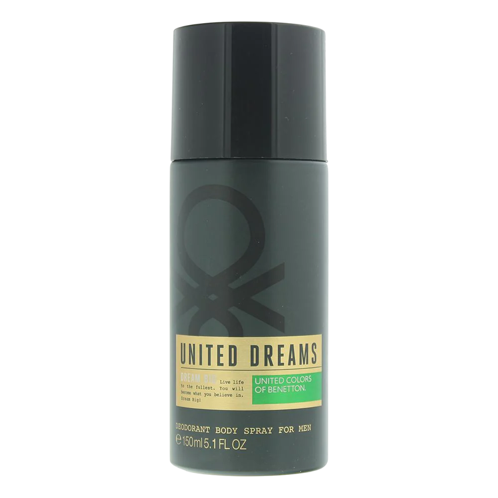 Benetton, United Dreams Dream Big, Anti-Perspirant, Deodorant Spray, For Men, 150 ml