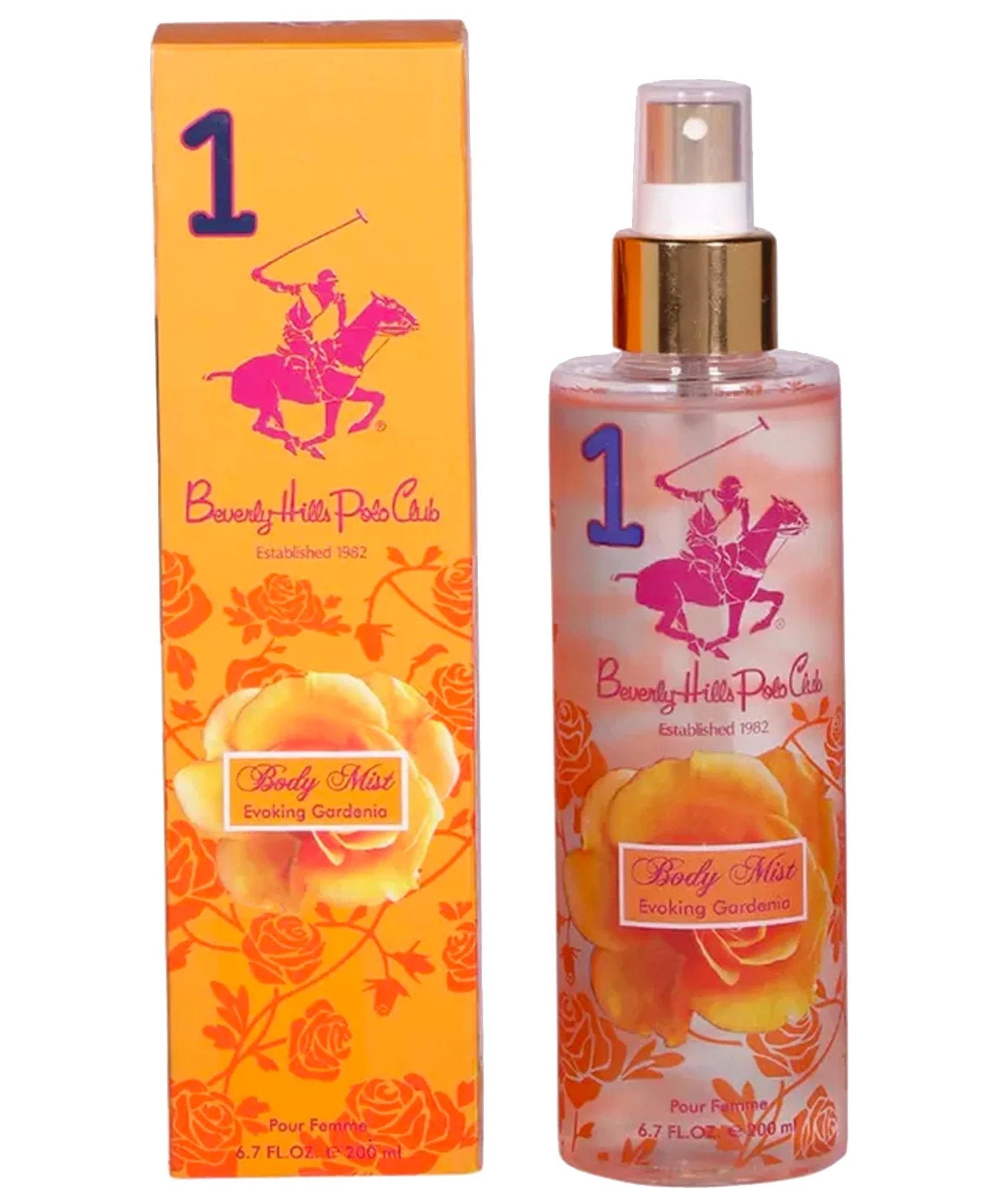 Beverly Hills Polo Club, Evoking Gardenia, Body Spray, 200 ml