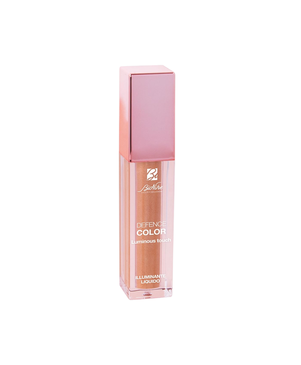 BioNike, Defence Color, Glow & Illuminating, Liquid Highlighter, Golden, For Face & For Body, 7.5 ml