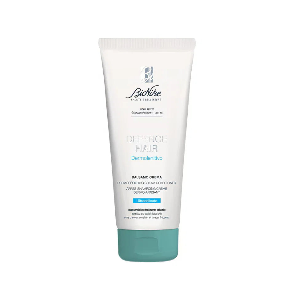 BioNike, Defense Hair Dermosoothing, Hair Cream Conditioner, Cleansing & Hydrating, 200 ml