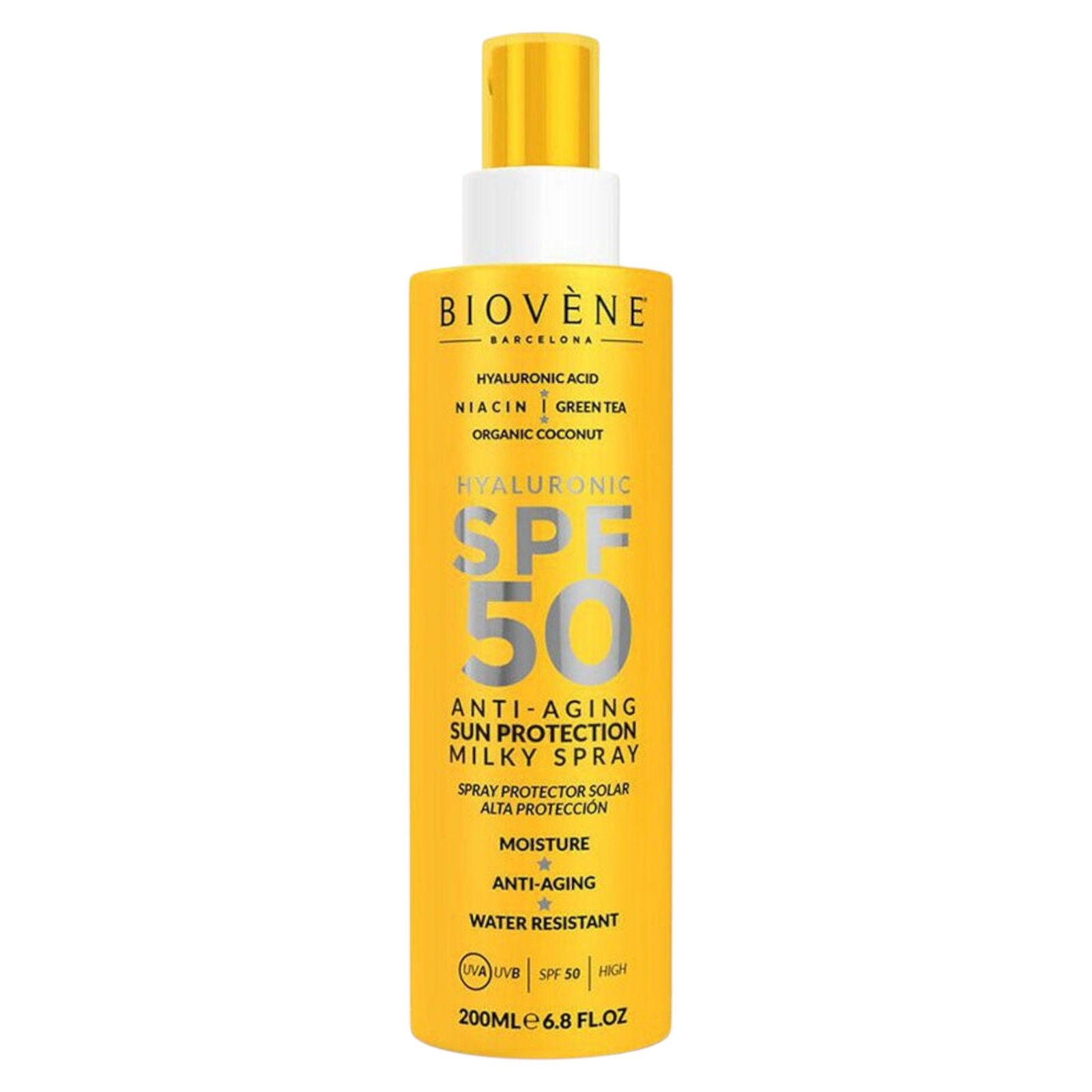 Biovene, Hyaluronic Acid, Green Tea, Anti-Aging, After-Sun Milk, 200 ml *Tester