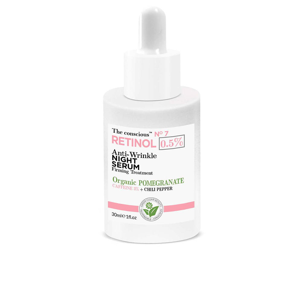 Biovene, The Conscious No.7, Retinol, Anti-Wrinkle & Firming, Night, Serum, For Face, 30 ml *Tester