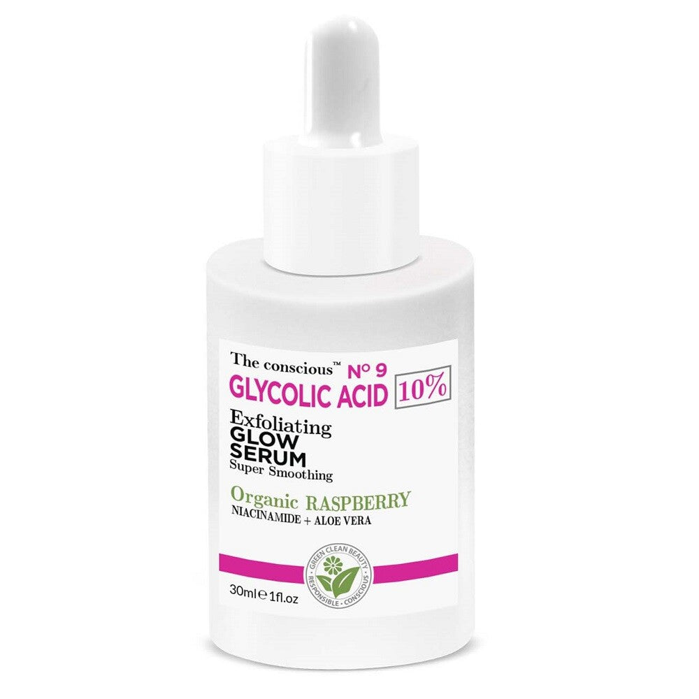 Biovene, The Conscious No.9, Glycolic Acid, Exfoliating, Serum, For Face, 30 ml *Tester