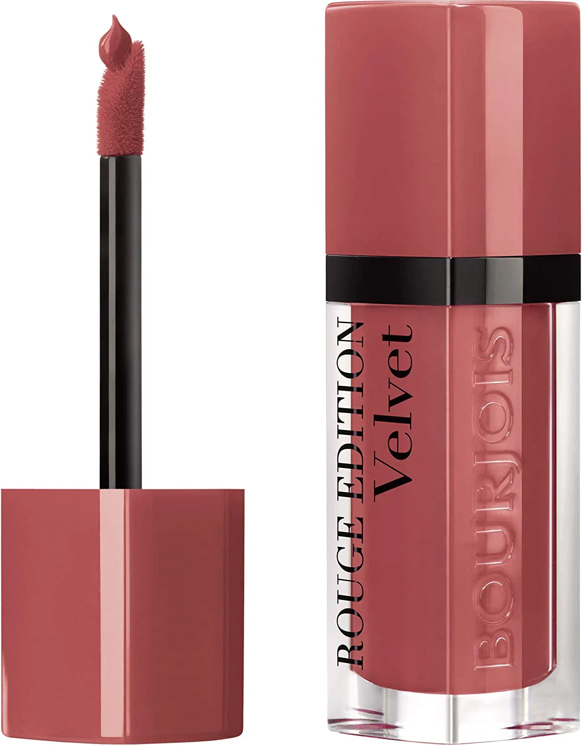 Bourjois, Rouge Edition Velvet, Dimethicone, Matte, Liquid Lipstick, 04, Peach Club, 7.7 ml