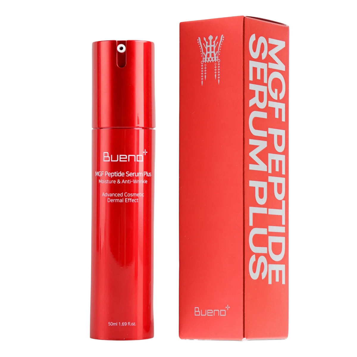 Bueno, MGF Peptide, fugtgivende & nærende, dag & nat, serum, ansigt, 50 ml