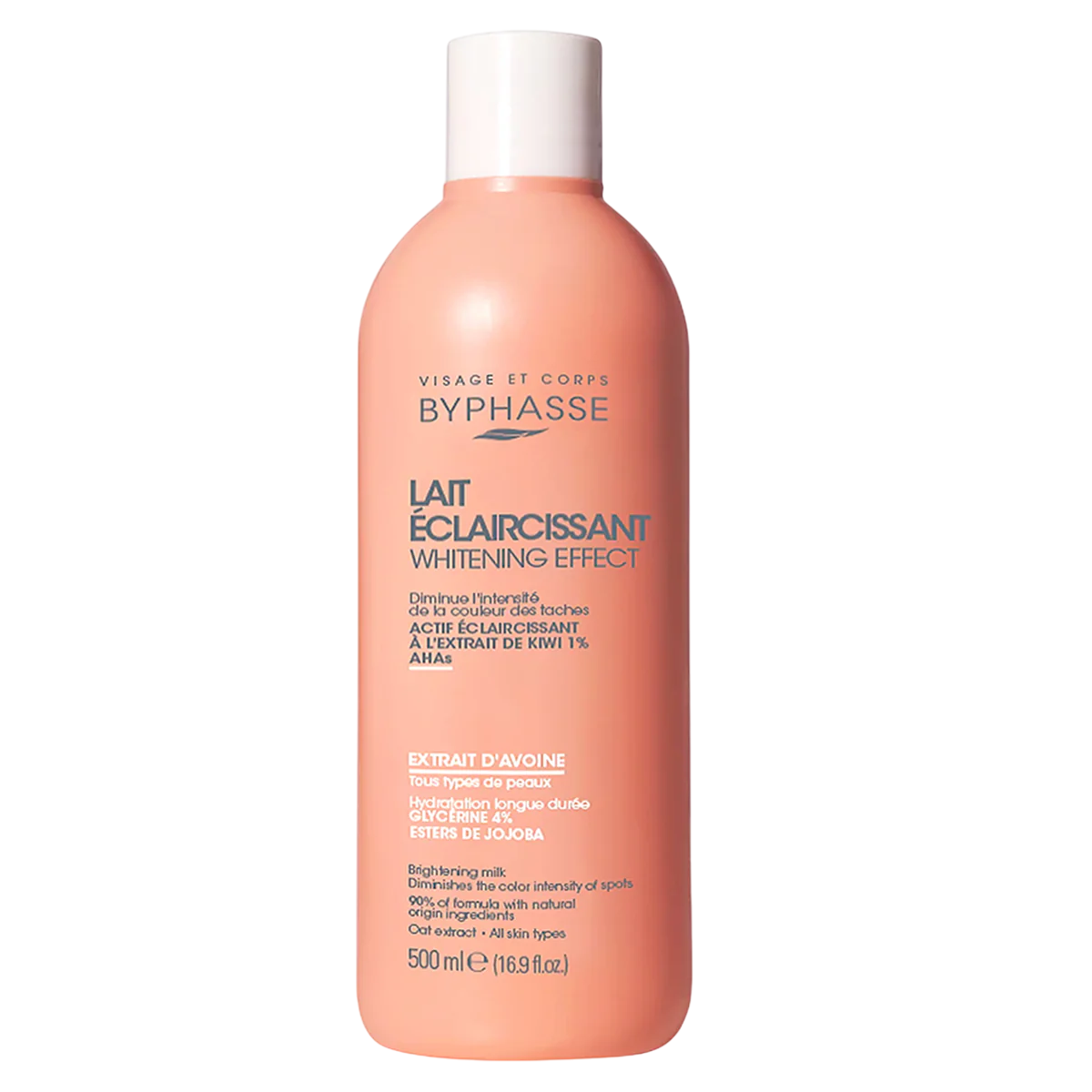 Byphasse, Byphasse, Oat Extract, Whitening, Body Milk, 500 ml
