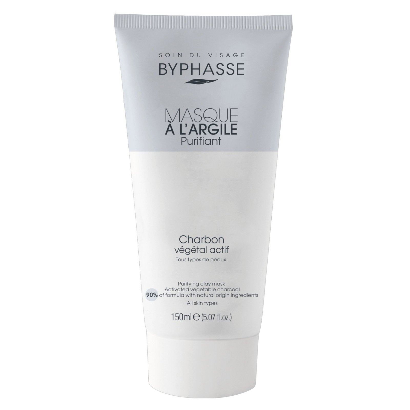 Byphasse, Byphasse, Charcoal, Purifying, Clay Mask, 150 ml