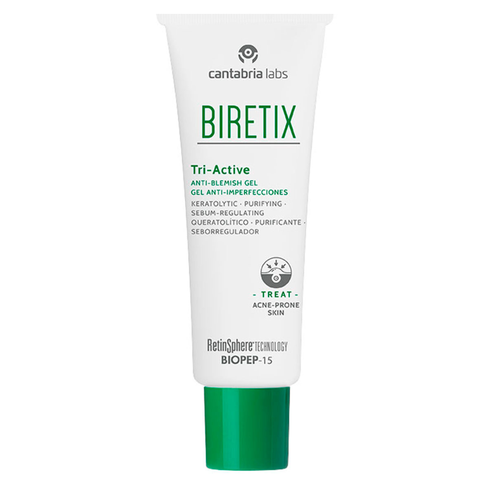 Cantabria Labs Biretix Tri-Active Gel mod urenheder 50 ml
