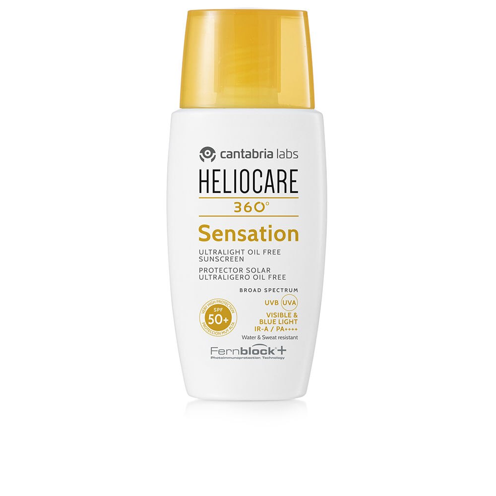 Cantabria Labs, Heliocare 360º Sensation, Protective, Sunscreen Cream, SPF 50+, 50 ml