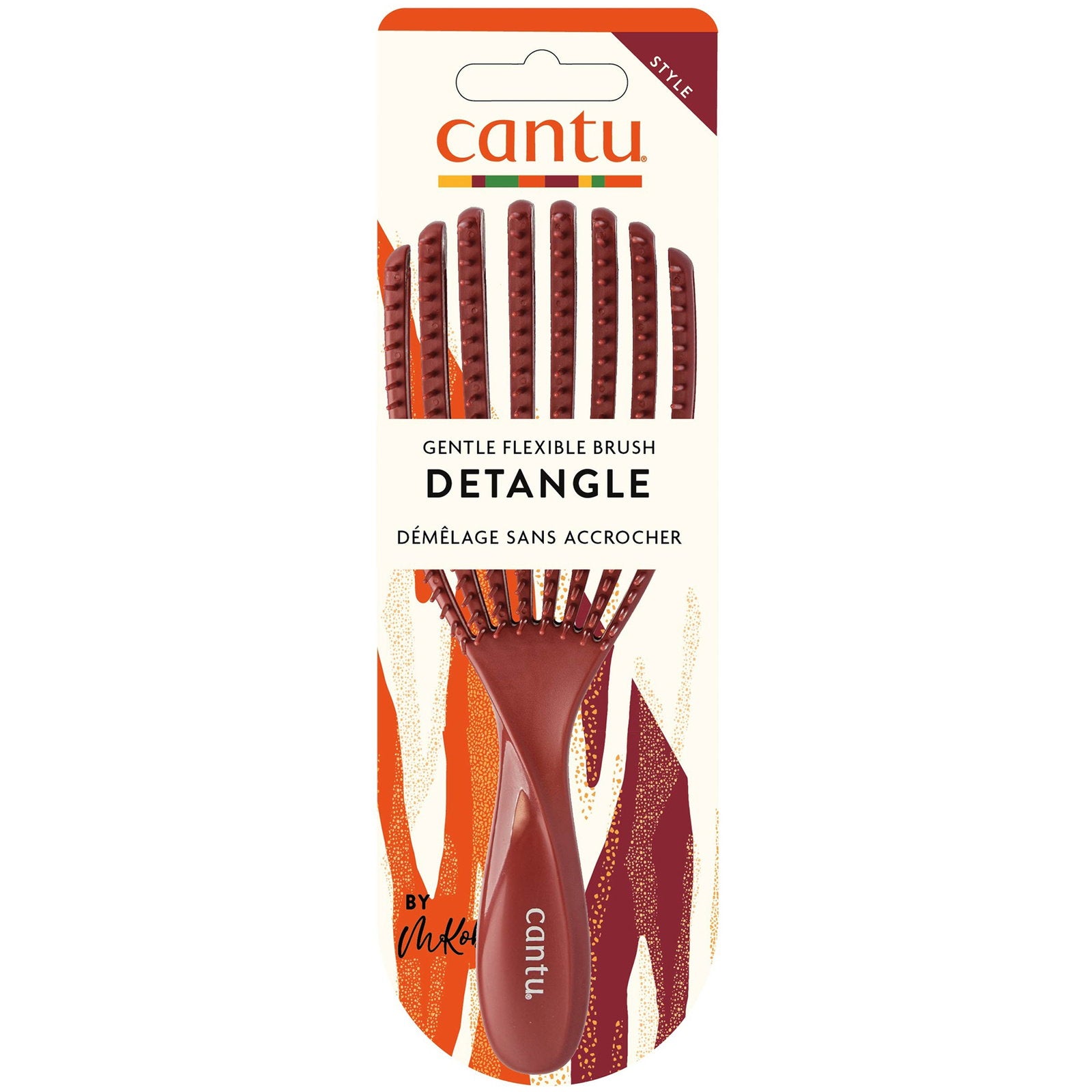 Cantu, Mkoby, Hair Brush, White, Detangling